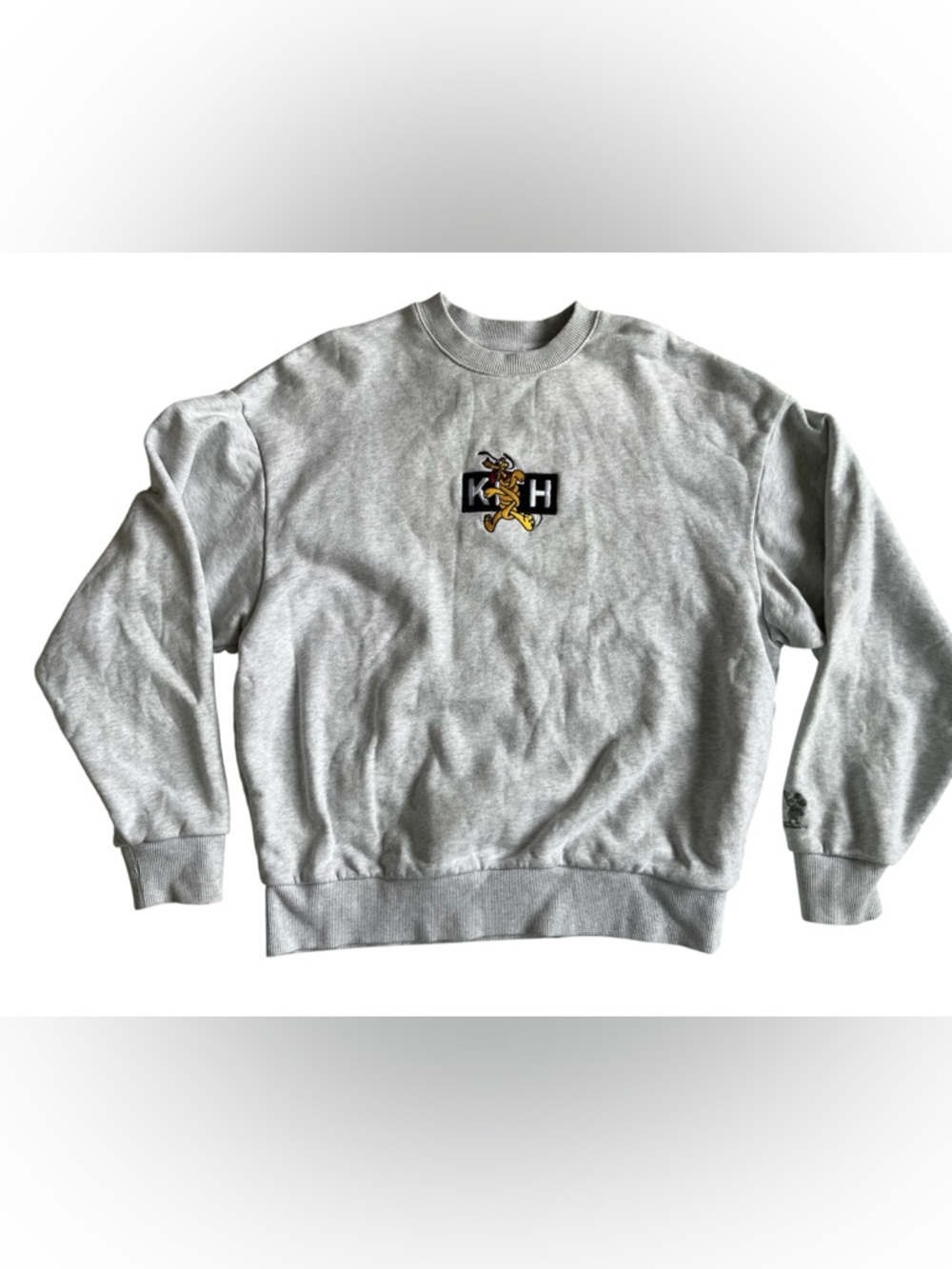 Kith x Disney Gray Crewneck Sweatshirt